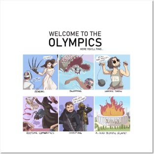 Welcome to the Olympics Posters and Art